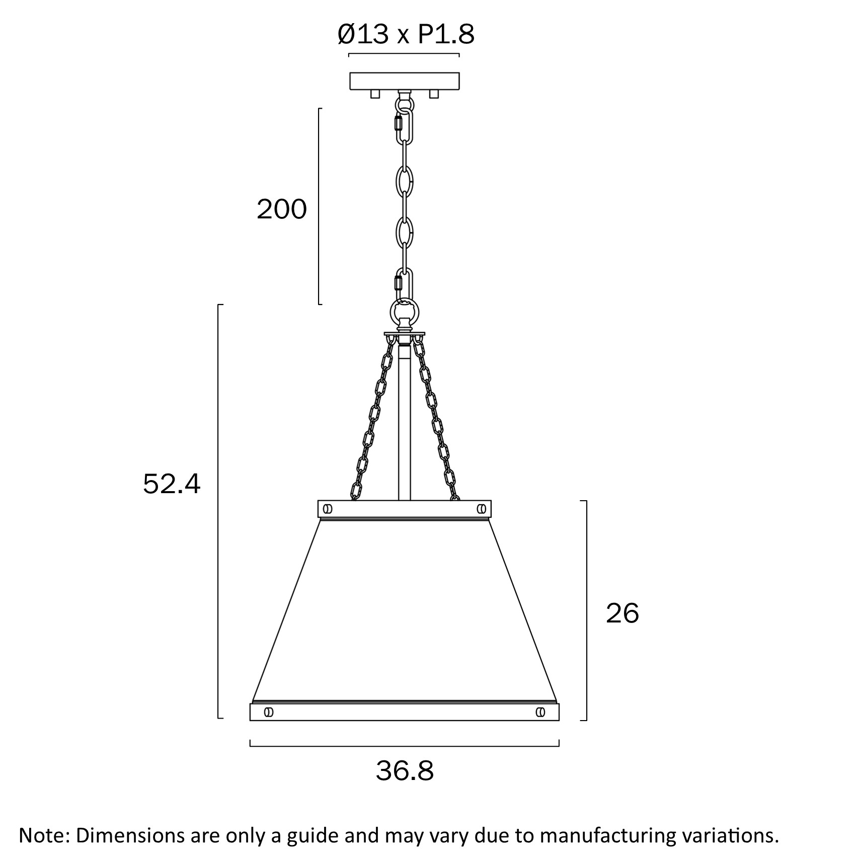 dimensions